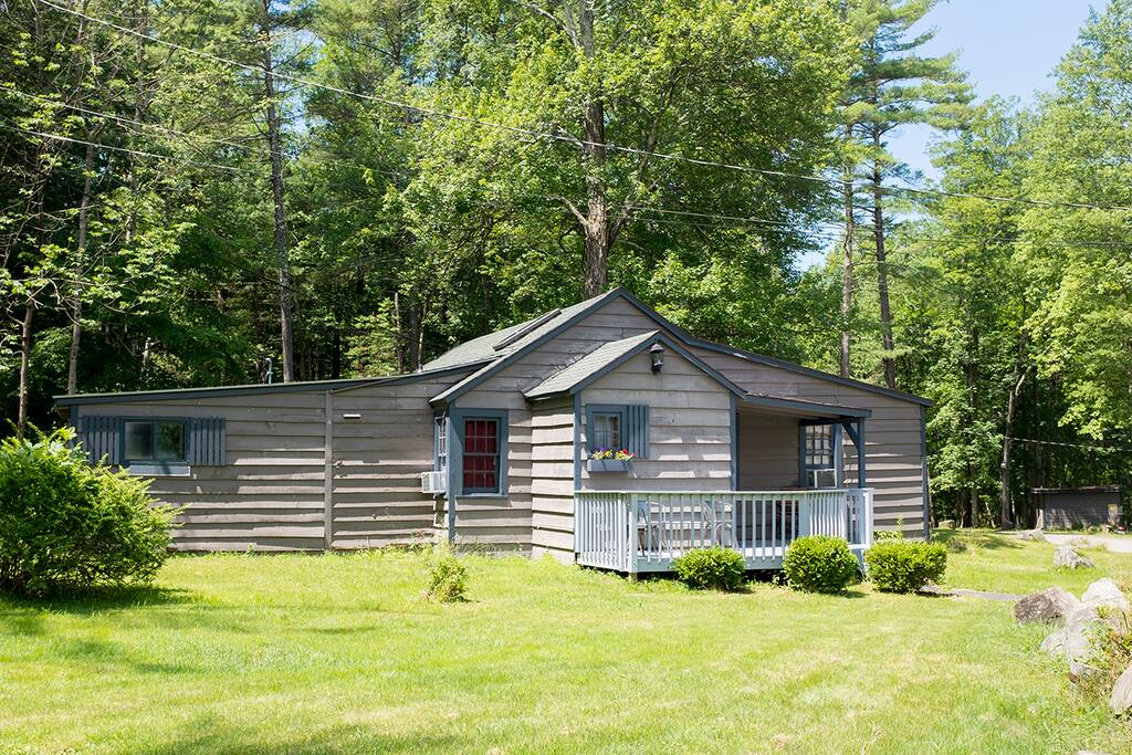 Our vintage cabins were built in 1945