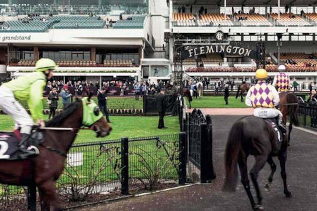 Flemington Race Course at door step