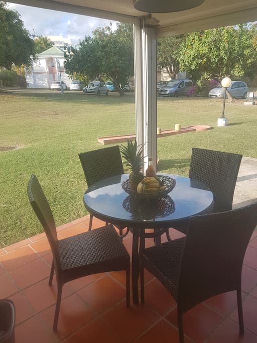 Terrasse de plein pied
