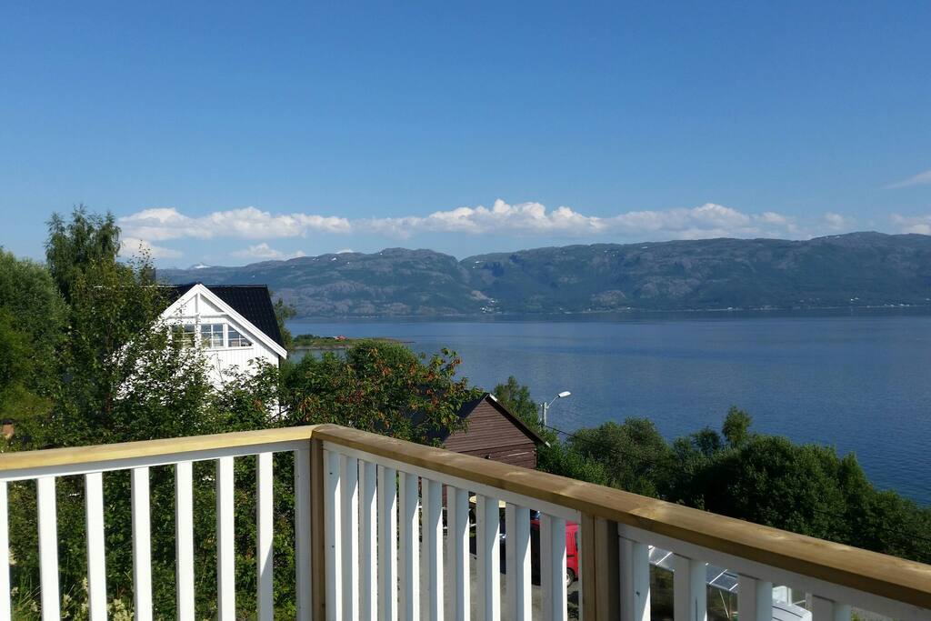 The view from the house