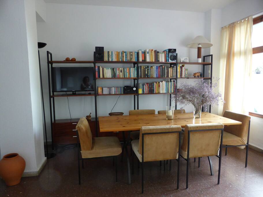 Dining table in livingroom