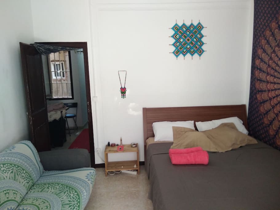 Double Room with BALCONY & excellent mattress and sofa!!!