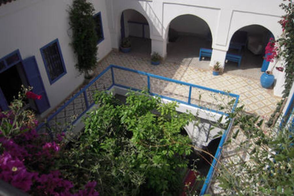 vue de la terrasse