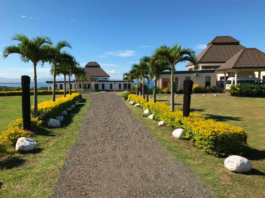 Entrance into the property