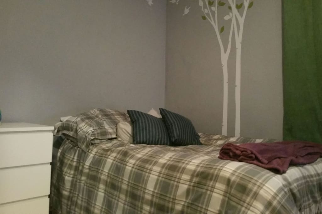 Bedroom with double bed