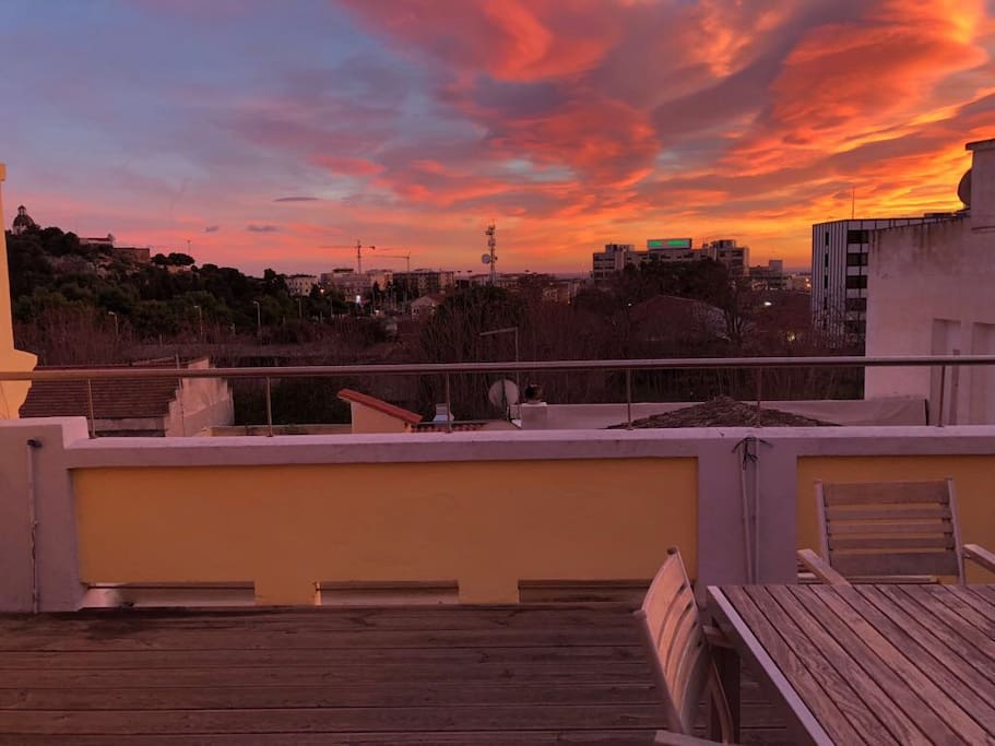 Terrazza la sera