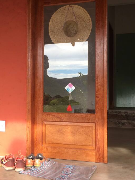 Entrada e reflexo da Águia