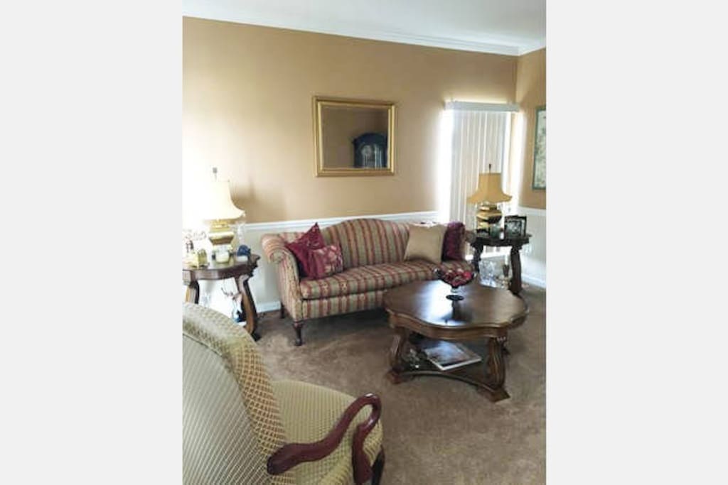 This is the living room and you can only look at me