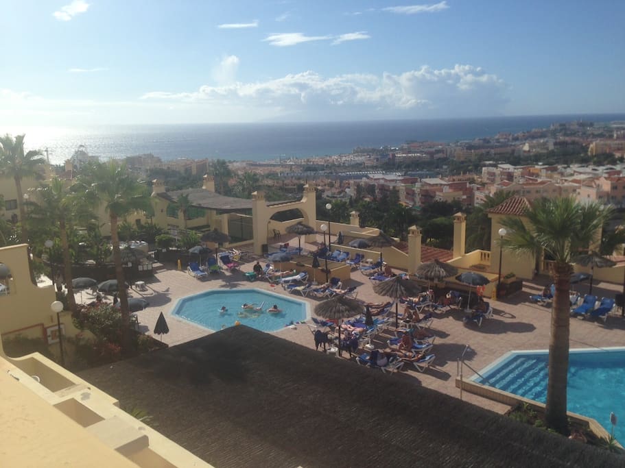 Espectaculares vistas a la piscina, mar, La Gomera
