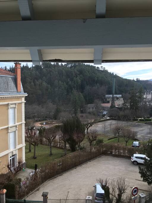 vue depuis la salle de bain