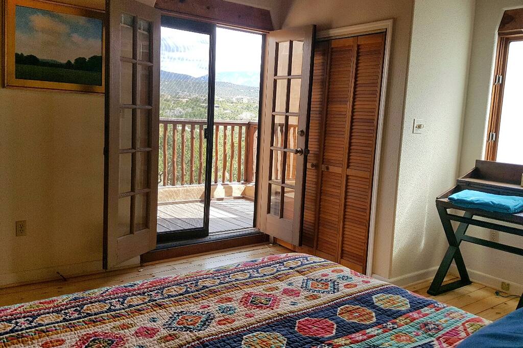 View from master bedroom balcony