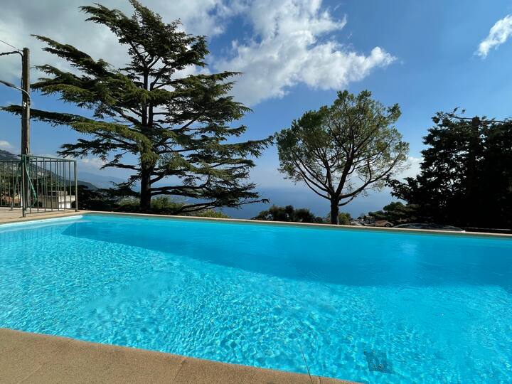 Vue Imprenable Sur Monaco Entre Mer Et Montagnes - Roquebrune-Cap-Martin