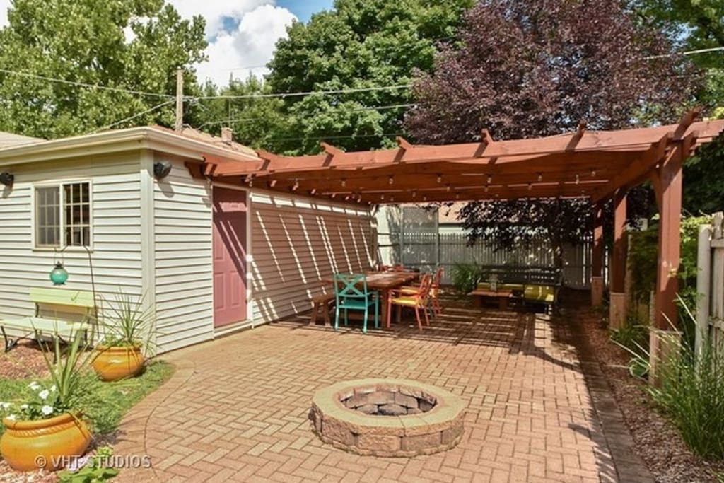Enjoy the back yard