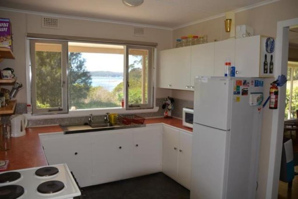 Kitchen - no-one minds washing up with that view
