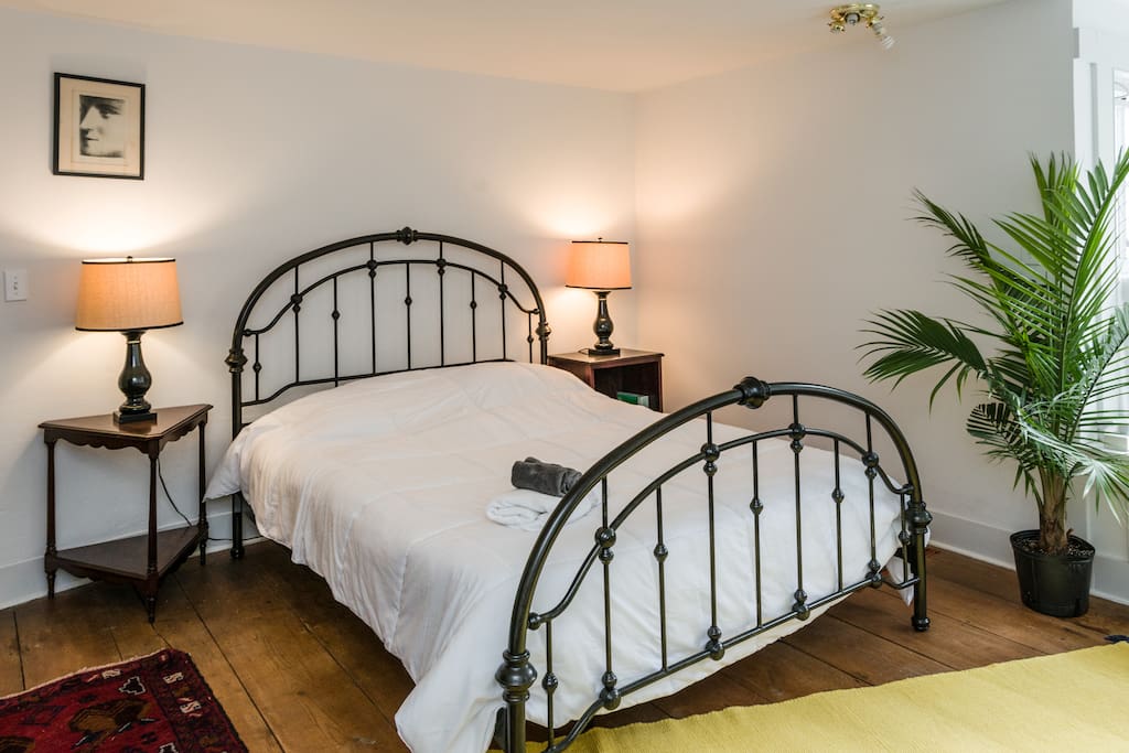 Upstairs bedroom, first of two