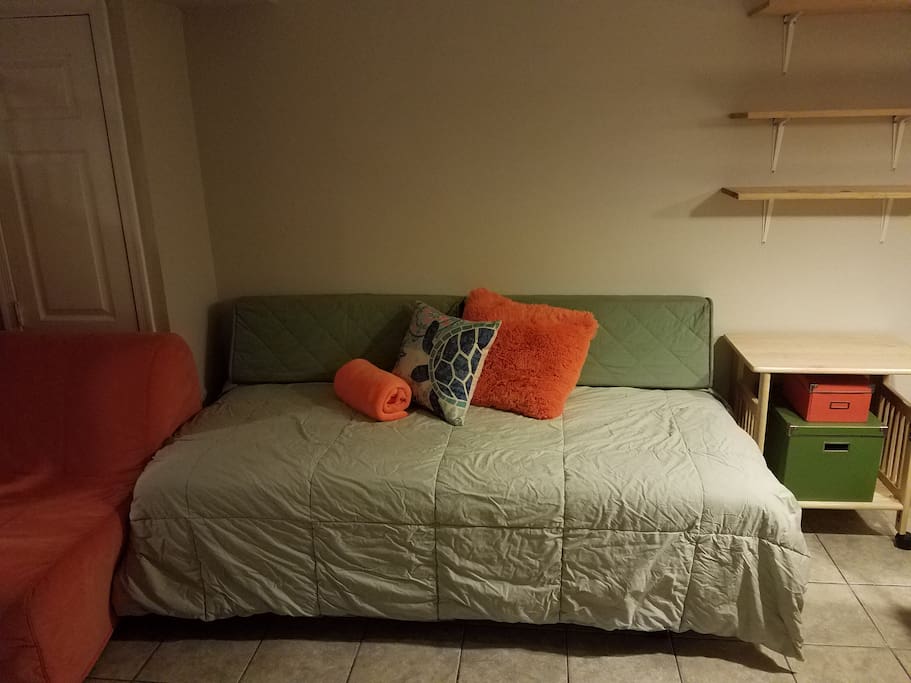 Twin bed # one