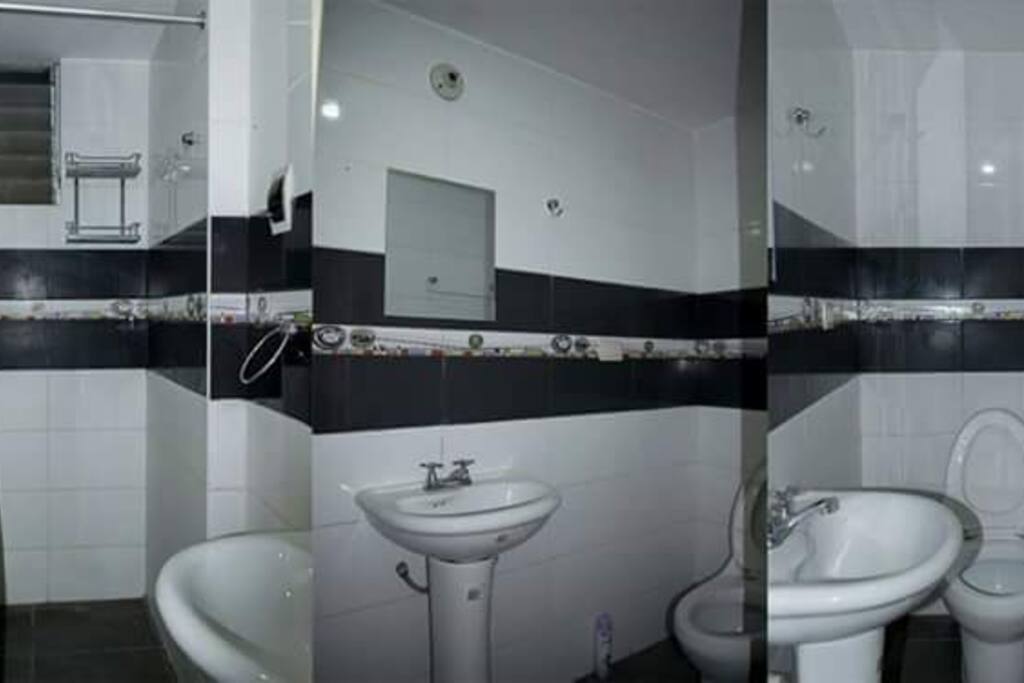 baño compartido con una inquilina