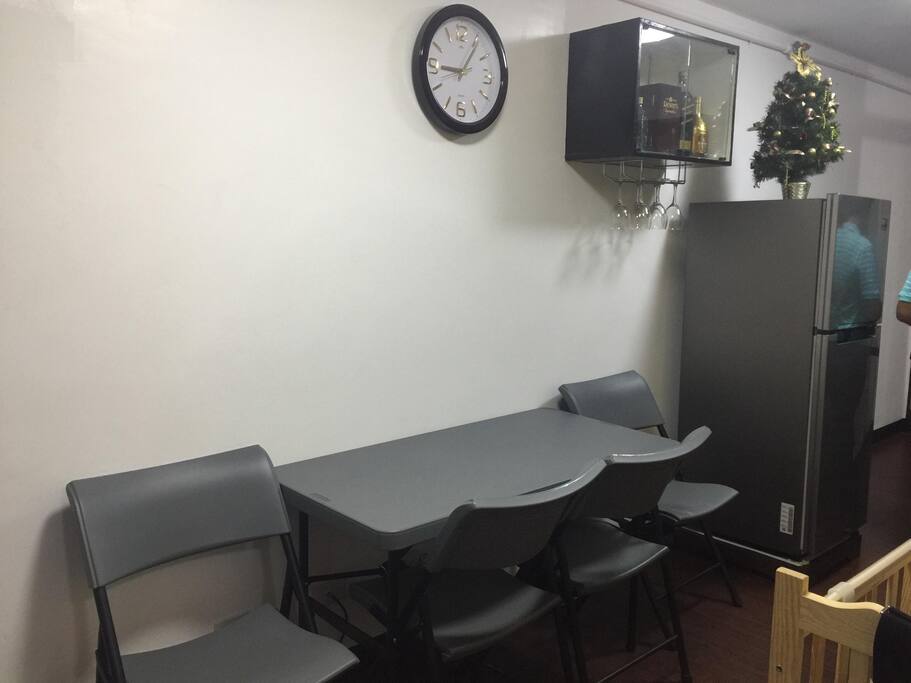 Dining Area with Television