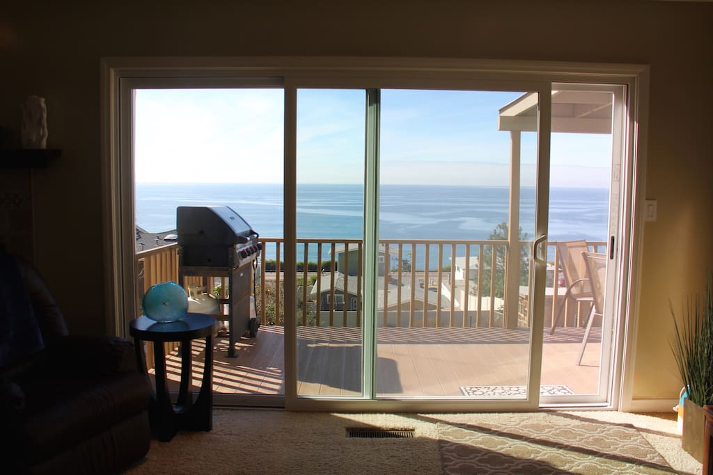 Walk in... Ocean View on Patio deck. Feel the breeze blow...