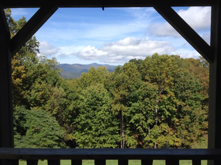 View from the porch