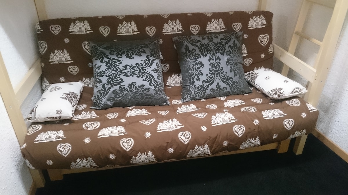 Erfolgreiche Airbnb-Immobilie: Small studio in Les 2 Alpes in Les Deux Alpes