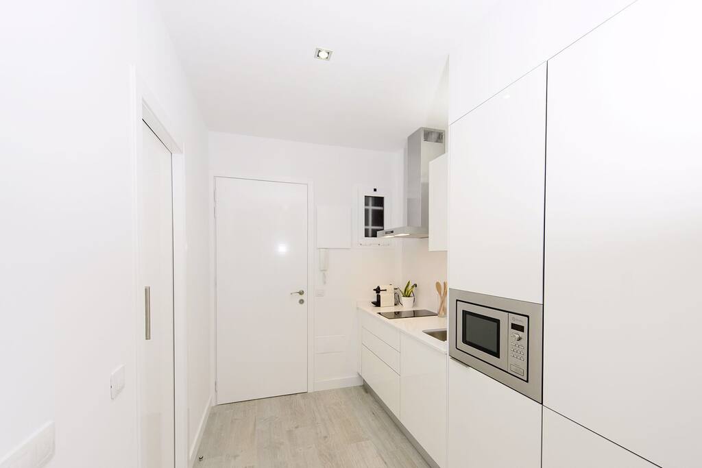 The entrance of the apartment