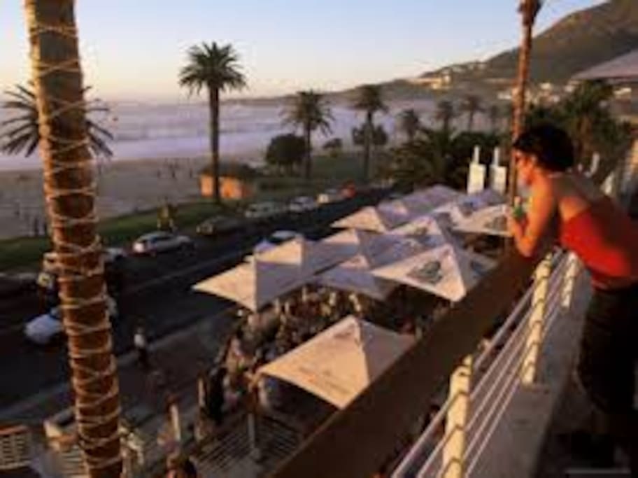Enjoy sunsets and fine dining, less than 5 minutes walk from the cottage.