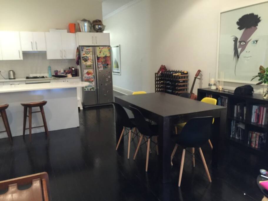Design Decor, open kitchen and living area