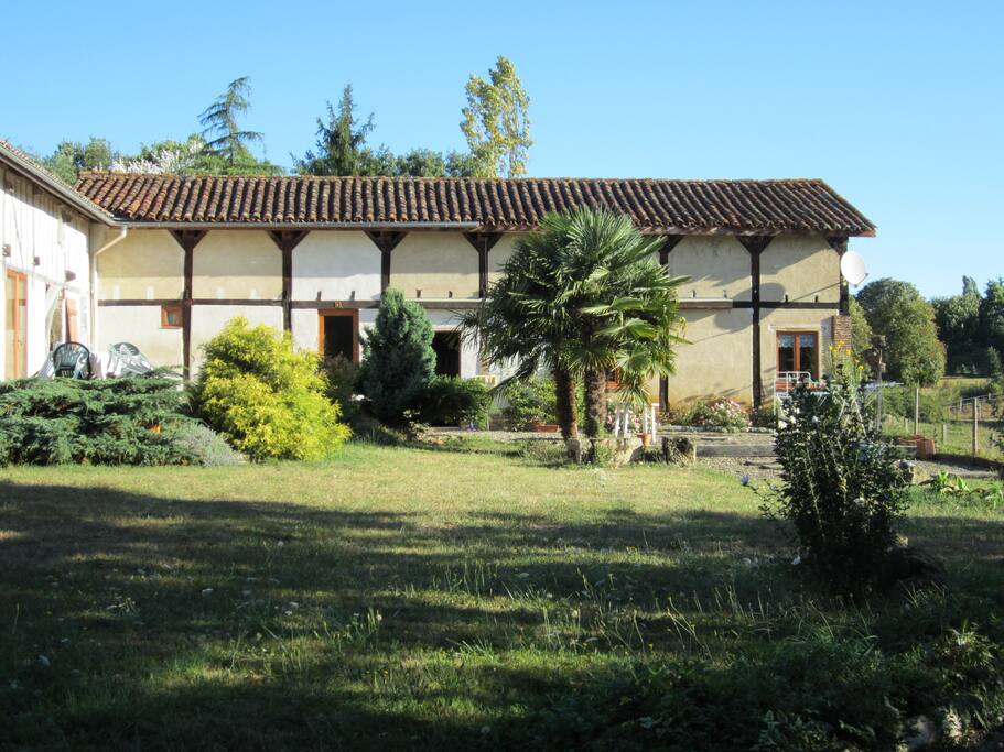 La maison vue arrière
