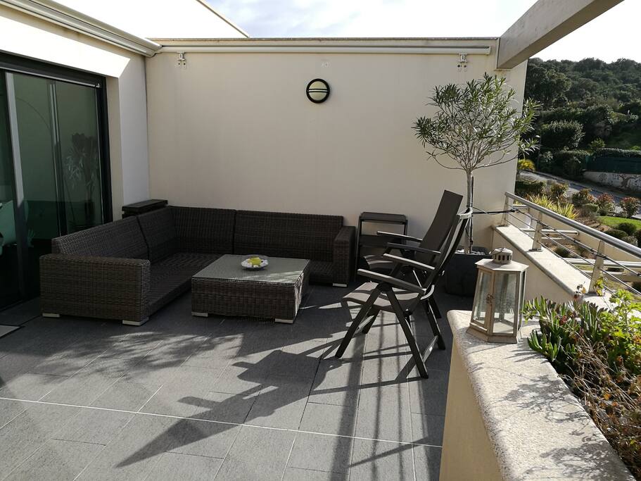 Terrasse :Coin Salon