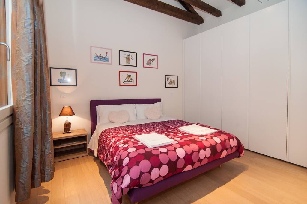 The sleeping area