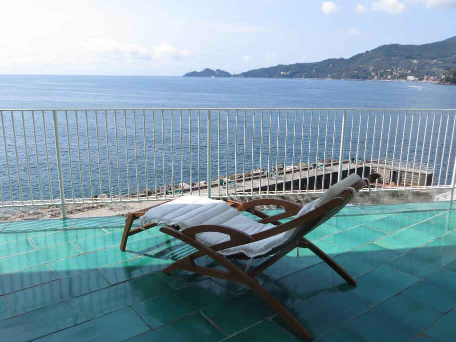 vista dalla terrazza