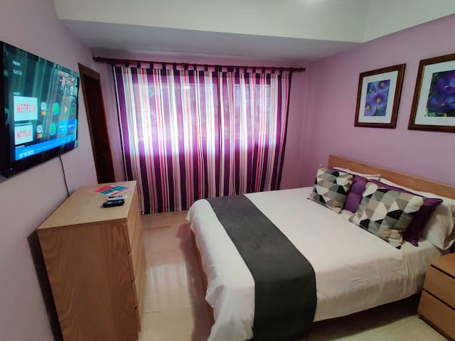★Downtown★ Santo Domingo Naco ★ Queen bed⚡Netflix
