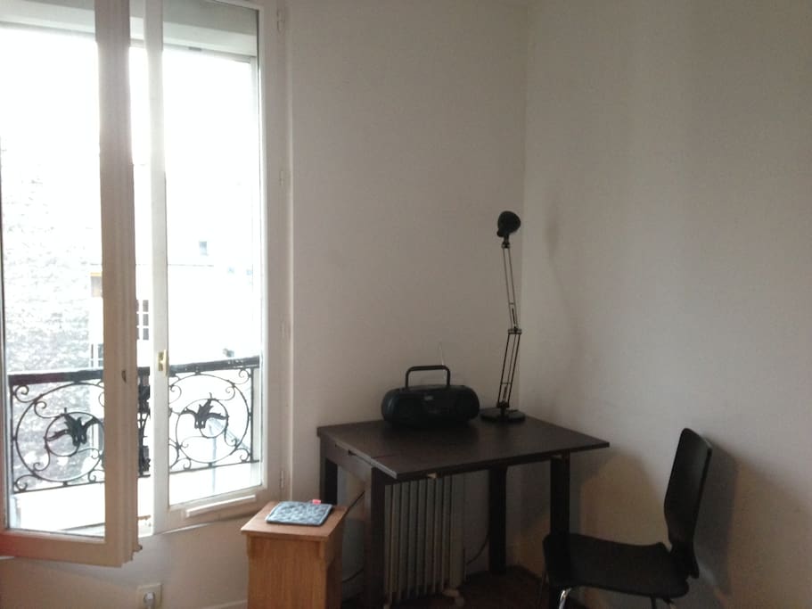 The desk