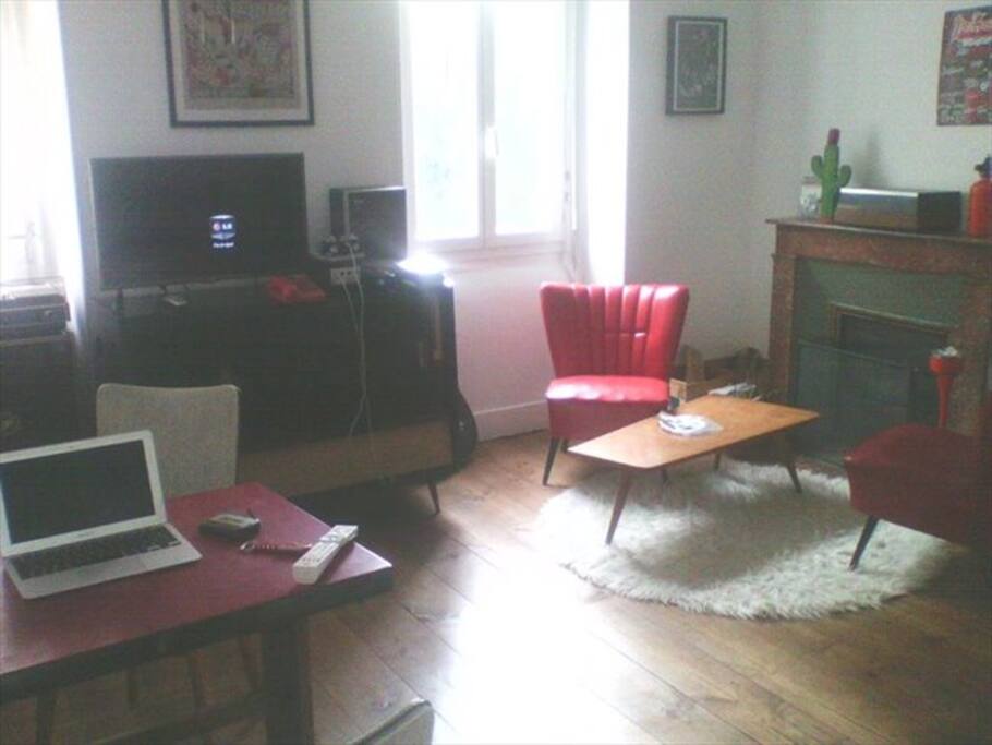 Salon à l'étage