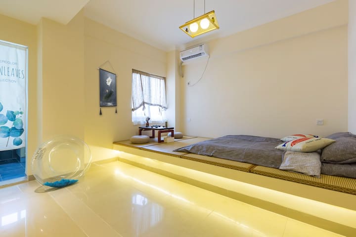 【素野】沿海禅意休闲榻榻米，有厨房