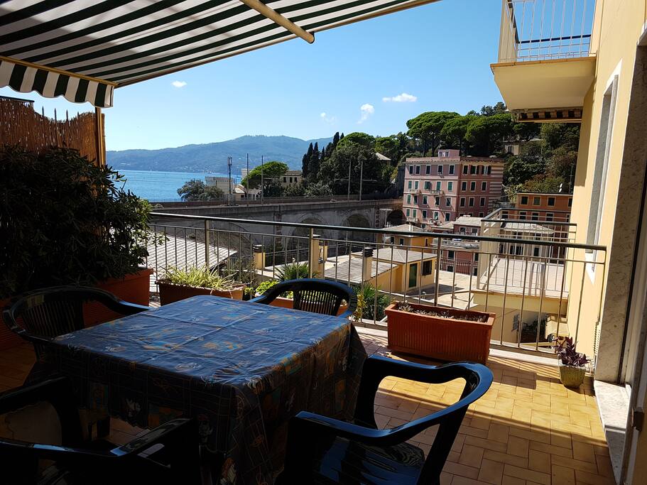 vista parte della terrazza