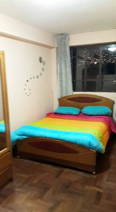 Dormitorio Matrimonial ideal para dos personas..