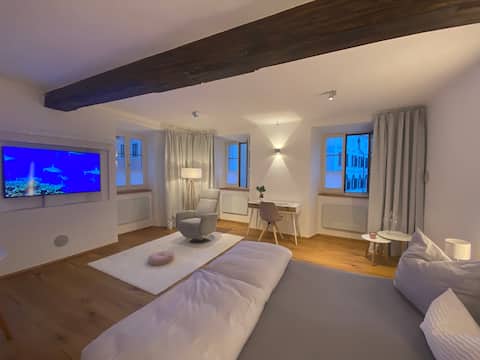 Old town apartment with terrace in Hallein