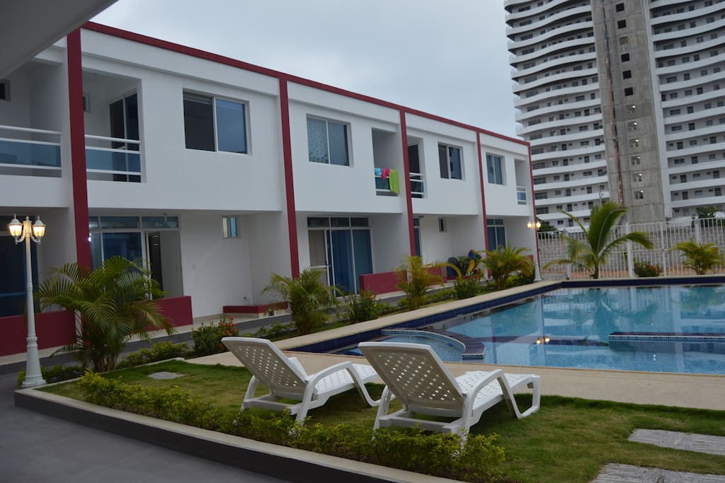área comunal - piscina