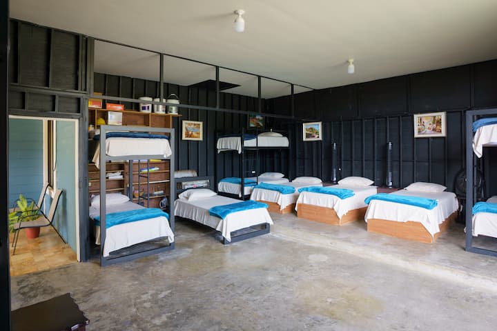 V tejto izbe bola umiestnená klimatizácia 