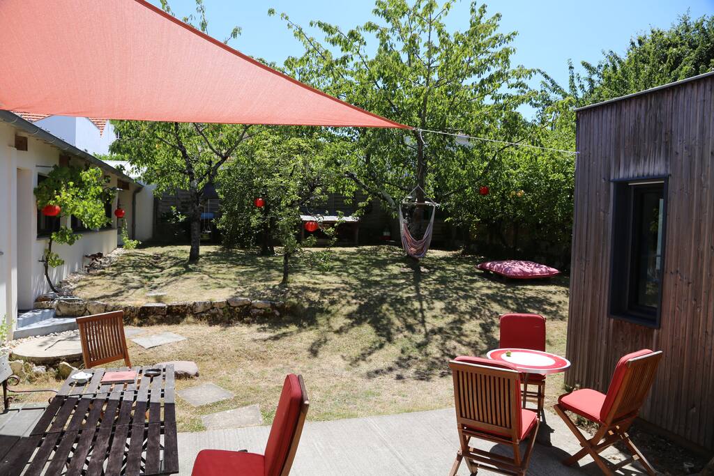 Terrasse ombragée