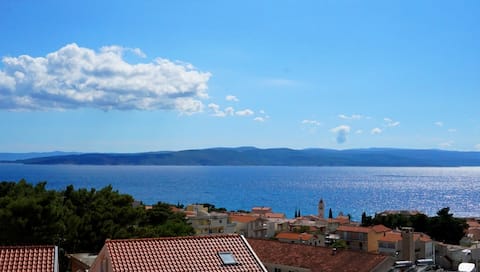 Studio 1 for 2+1 persons with very nice sea view