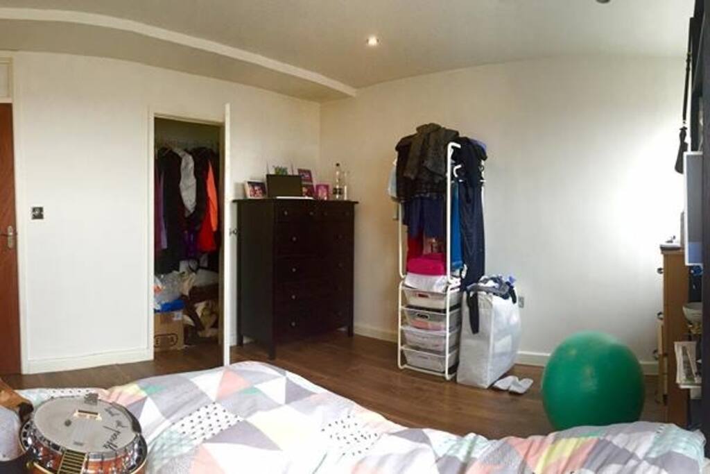 The room. We will have moved out of the flat then, so it will be much more tidy :)
