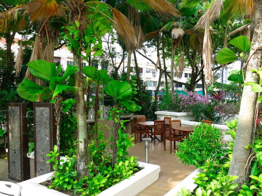 BBQ area - private access from balcony