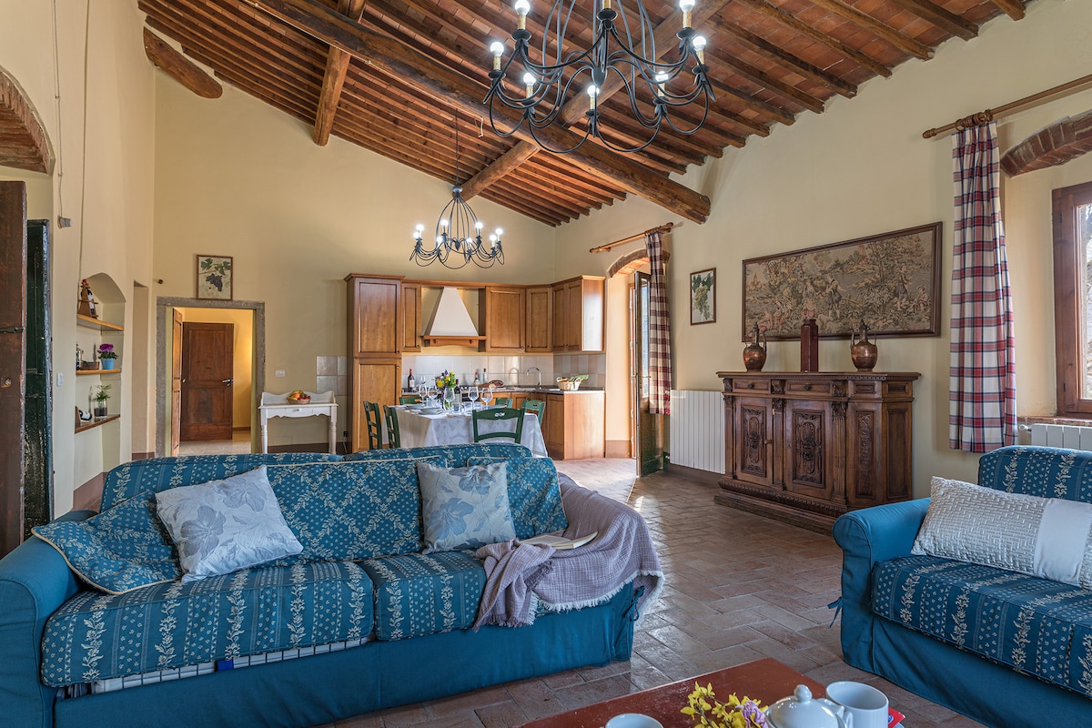 Top Airbnb: Relax in a country house with private pool a Laterina Pergine Valdarno