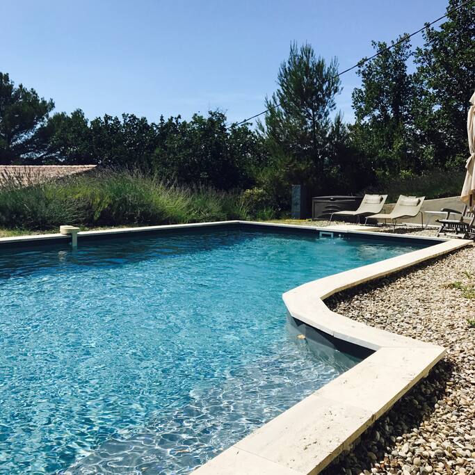 Piscine au sel