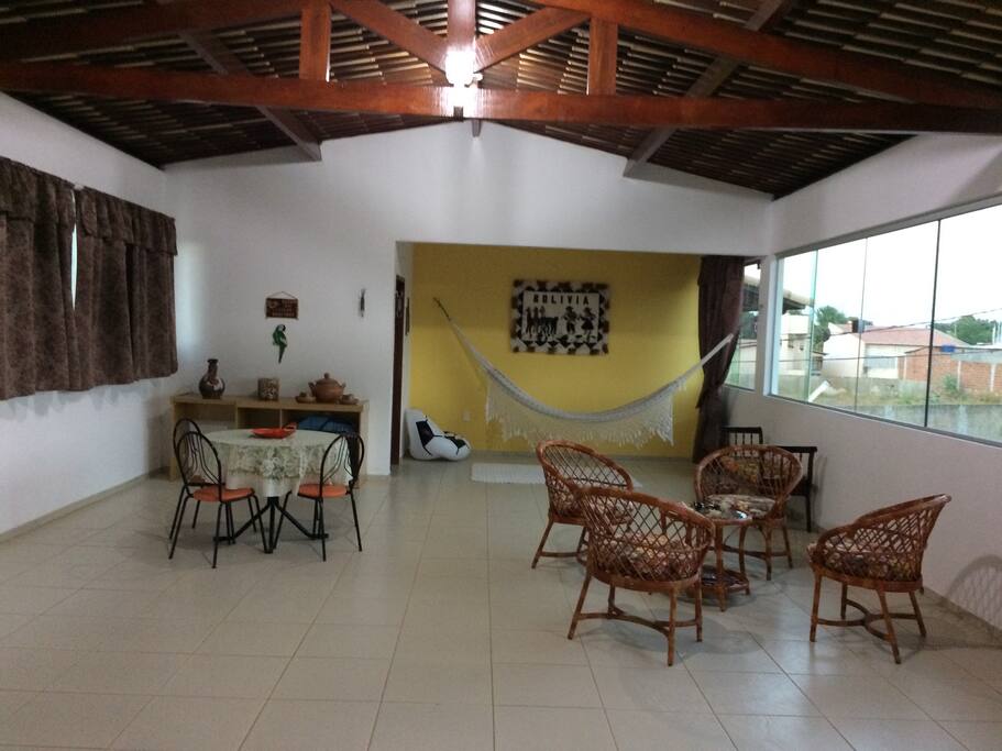 Sala de estar privativa para hóspedes
