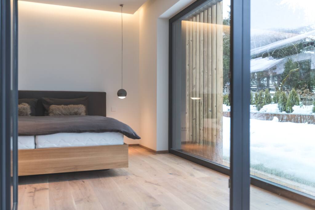 Gästesuite mit Zugang zum Garten