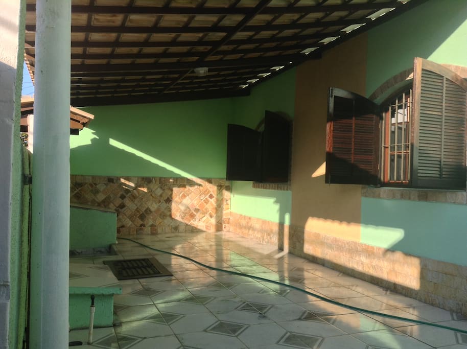 Varanda da frente casa
